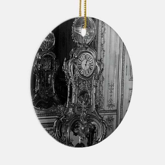 フランスパレスベルサイユ天文時計1970 セラミックオーナメント (右)