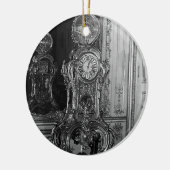 フランスパレスベルサイユ天文時計1970 セラミックオーナメント (左)