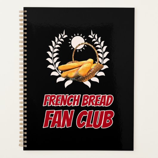 フランスパン ファンクラブ デザイン プランナー手帳 (正面)