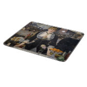 フランスビクトリアンのFolies Bergereでバーメイドガール カッティングボード (角)