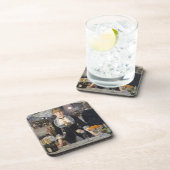 フランスビクトリアンのFolies Bergereでバーメイドガール コースター (右側)