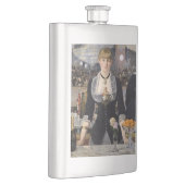 フランスビクトリアンのFolies Bergereでバーメイドガール フラスク (右)