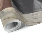 フランスビクトリアンのFolies Bergereでバーメイドガール ラッピングペーパー (ロールコーナー)