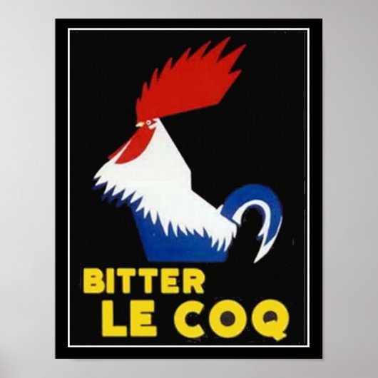 フランスビールの広告 ビンテージ旅行ポスター ポスター (正面)