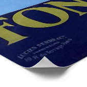 フランスフォンテーヌブローAvon ポスター (角)