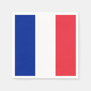 フランスフラグ スタンダードカクテルナプキン