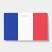 フランスフラグ バッジ (裏面)