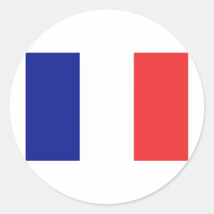 フランスフラグ ラウンドシール
