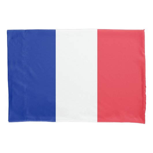フランスフラグ 枕カバー (正面)