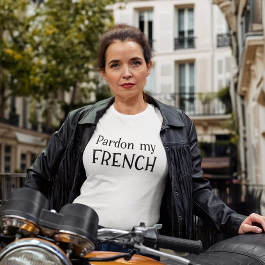 フランスフランスのでのおもしろい休暇を許す トライブレンドTシャツ