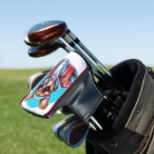 フランスフランスののブルドッグ ゴルフヘッドカバー (インサイチュ)