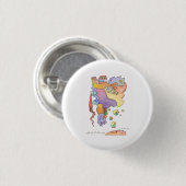 フランスフランスの南部のカーネバル 缶バッジ (正面&裏面)