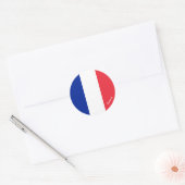 フランスフランスの国旗の愛国者，休日/スポーツ ラウンドシール