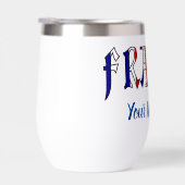 フランスフランスの国旗の色パーソナライズされた (右面)