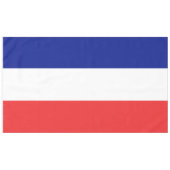 フランスフランスの国旗 テーブルクロス (正面(横))