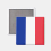 フランスフランスの国旗 マグネット (正面/裏面)