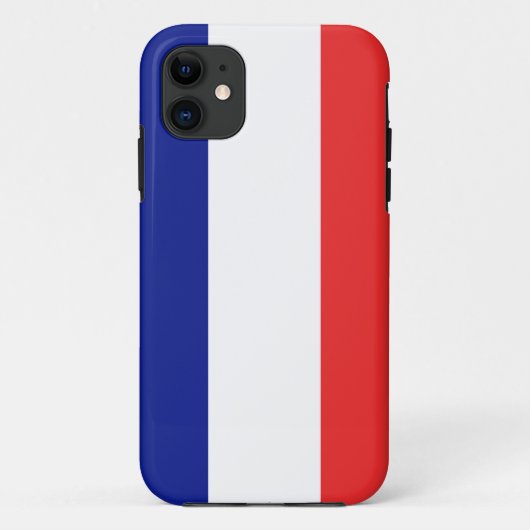フランスフランスの国旗 Case-Mate iPhoneケース (裏面)