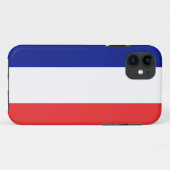 フランスフランスの国旗 Case-Mate iPhoneケース (裏面(横))