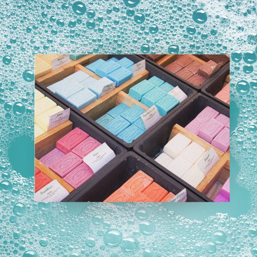 フランスフランスの州からの石鹸 ポストカード