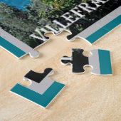 フランスフランスの – リビエラ – コートダジュール –  ジグソーパズル (側面)