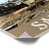 フランスフランスの – リビエラ – コートダジュール –  ポスター (角)