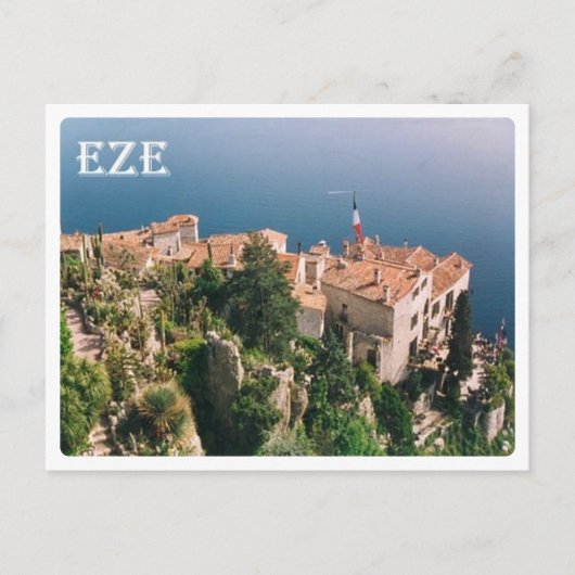 フランスフランスの – リビエラ – コートダジュール –  ポストカード (正面)