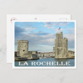 フランスフランスの – リビエラ – コートダジュール –  ポストカード (正面/裏面)