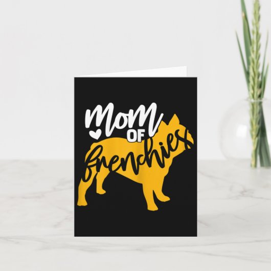 フランスブルドッグについて 1 カード (正面)