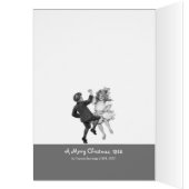 フランスブルンジ踊り子クリスマスカード (内側 (左))