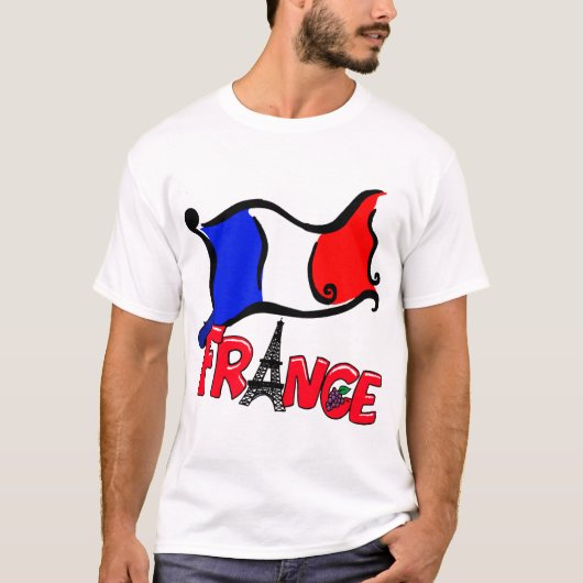 フランスプロダクトを祝って下さい Tシャツ (正面)