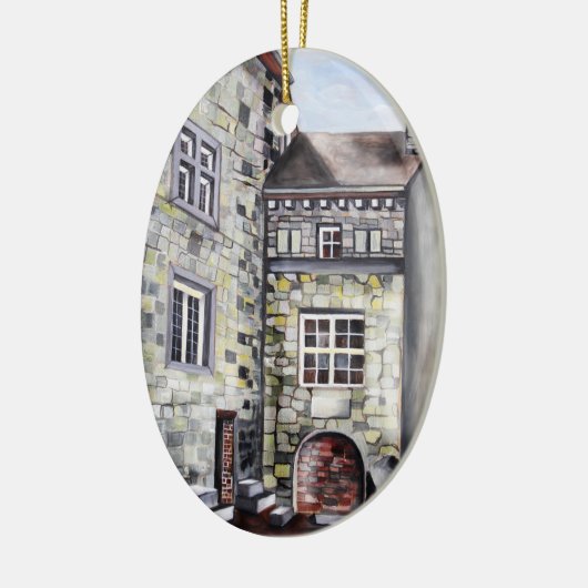 フランスプロヴェナンスリージュベルギー建築 セラミックオーナメント (左)