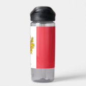 フランスボトル国フランスの旗 ウォーターボトル (背面)