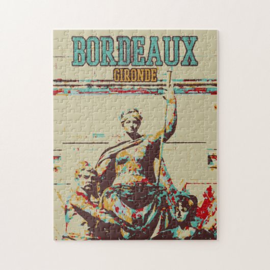 フランスボルドージロンデ記念碑 ジグソーパズル (縦)
