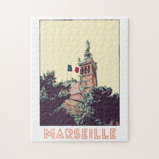 フランスマルセイユボンヌメール ジグソーパズル (縦)