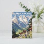 フランスメルカンツアーナショナルパークトラベル ポストカード (スタンド正面)