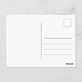 フランスモダンパリジェタイエッフェルタワートラベル ポストカード (裏面)