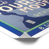 フランスモダン観光ヴィンテージ旅行 ポスター (角)