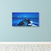 フランスライトハウスキャンバス キャンバスプリント (インサイチュ (ウッドフロア))