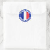 フランスラウンドエンブレム ラウンドシール (バッグ)