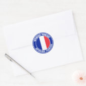 フランスラウンドエンブレム ラウンドシール (封筒)