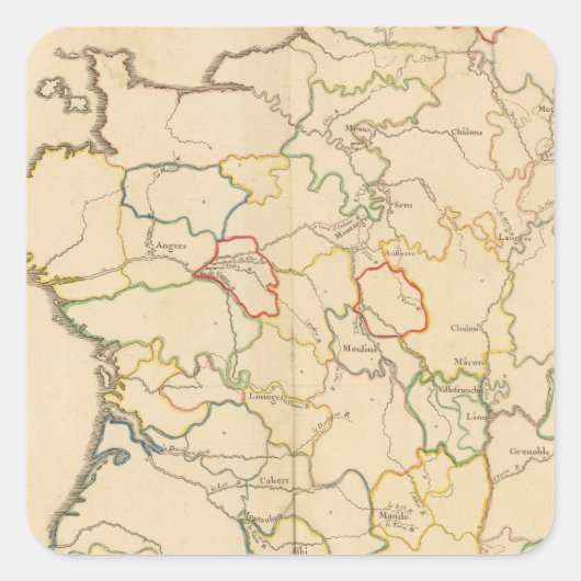 フランスリバーズ スクエアシール (正面)