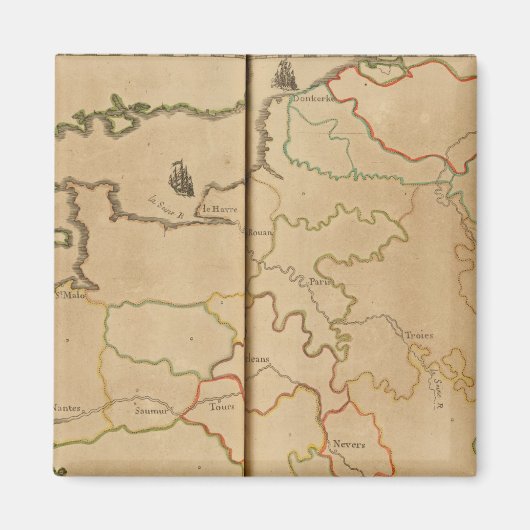 フランスリバーズ マグネット (正面)