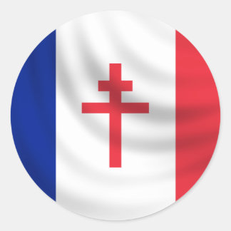 フランスリブレステッカー ラウンドシール