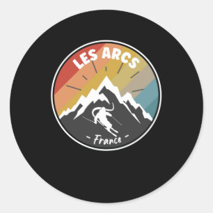 フランスレアークスでスキー ラウンドシール