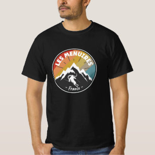 フランスレメニュワールでスキー Tシャツ