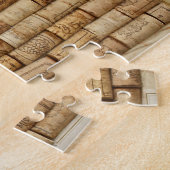 フランスワインCorkboard ジグソーパズル (側面)