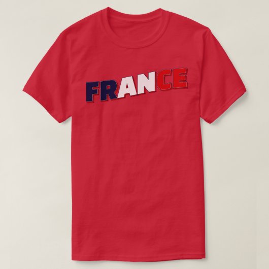 フランスヴィンテージスタイルレトロ土産2 Tシャツ (デザイン正面)
