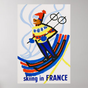 フランスヴィンテージ旅行ポスター ポスター
