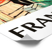 フランスヴィンテージ旅行ポスター ポスター (角)