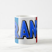 フランス万歳！ コーヒーマグカップ (中央)